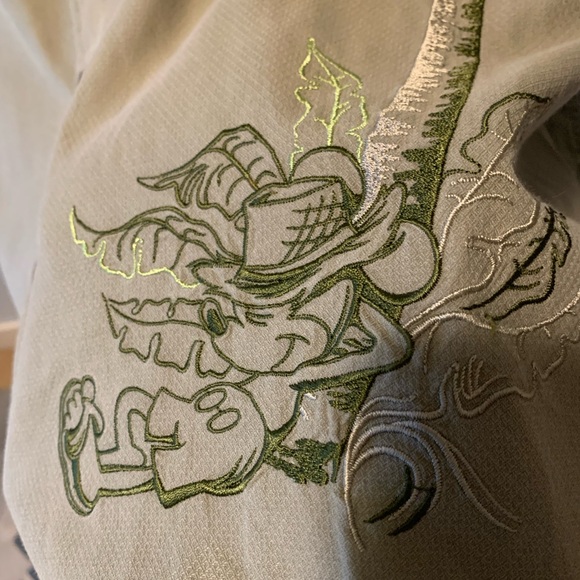 Disneyland Resort Men’s Embroidered Button Up - Picture 4 of 5
